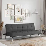 Serta Rane Convertible Sofa Bed 66.1" W X 33.1" 29.5" Charcoal. Fixed Price $299.00.