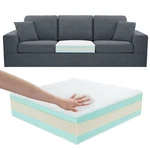 Fouxtel Extra Thickness 5 Couch Cushion 24"X24"X6", Layers Foam. Fixed Price $71.06.