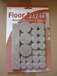 Good Living Floor Savers(assorted Styles/sizes, 3 Pack, 111 Pads). Fixed Price $10.00.