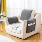 3 Pcs Recliner Covers Sherpa Arm For Chair With Storage Pocke.... Fixed Price $21.61.