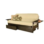 Kodiak Furniture Alamosa Sofa Sleeper Includes Storage And Canton Cream Mattress. Fixed Price $834.32.