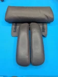 The Human Touch Chair, Arm Rest, & Head Cushion, Chocolate Brown.. Fixed Price $69.00.