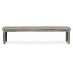 Uttermost 50193 Forsyth 81"W Mahogany Framed Bench - Weathered Dark Gray. Fixed Price $996.00.