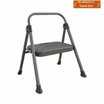 New Cosco 1 Step Steel Stool - Folding, 225 Lb Capacity, No Assembly, Black. Fixed Price $17.99.