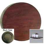 21 Inches Diameter Wood Rotating Turntable Lazy Susan 360 Swivel. Fixed Price $42.99.