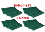 3M Scotch-brite Heavy-duty Size Industrial Scouring Green 6 X 9 = 12 Pads. Fixed Price $28.99.