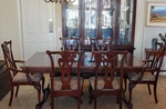 Gorgeous Thomasville Solid Inlaid Wood Dining Table & 8 Chairs $3500 New!. Fixed Price $649.00.