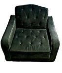 Z - Brand New Dhp Sofa Lounge Chair Flip Dorel Home Products Blue Velour 1/5. Fixed Price $75.00.