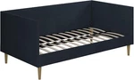 Dhp Franklin Mid Century Modern Daybed 78 X 41.5 33 Inches Twin, Blue Linen. Fixed Price $400.00.
