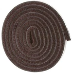 Self-stick Heavy Duty Felt Strip Roll For Hard Surfaces (1/2" X 60"), Walnut .... Fixed Price $21.63.