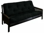 Mozaic Black Queen Size 8-INCH Gel Dual Memory Foam Futon Mattress. Fixed Price $381.00.