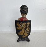 Cast Iron Bottle Opener Lion Shield Design. Fixed Price $25.99.