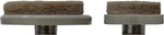 Shepherd Hardware 9936 Nail On Furniture Glides With Felt Pads, 1-INCH And 1-1/2. Fixed Price $21.99.