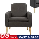 Contemporary Accent Chair Single Sofa Living Room Fabric Seat Furniture Us. Fixed Price $145.99.