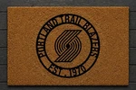 Nba Laser Engraved Welcome Door Mats - 18"X30" Coir Fiber Pick Team. Fixed Price $39.99.