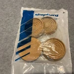 Vtg Shepherd 89167 Caster Cups 1-3/4" Or 44MM Dia. Pcs *read*. Fixed Price $6.00.