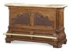 Aico By Michael Amini Tuscano Bar With Marble Top. Fixed Price $2395.00.