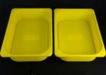 (lot 2) Ikea Trofast Storage Box Yellow 16 11 4 " New 503.080.02. Fixed Price $31.19.