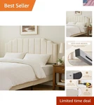 Upholstered Headboard For Full/queen Beds - Arched Wall Mount & Bed.... Fixed Price $121.58.