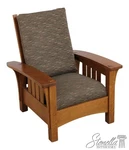 72373: Stickley Bow Arm Mission Oak Morris Chair. Fixed Price $2195.00.
