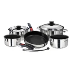 Magma Nesting 10-PIECE Induction Compatible Cookware Ss Exterior & Slate Black. Fixed Price $609.99.