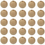 1 Inch (25MM) Unfinished Natural Balls With Hole Wooden Beads Art Crafting. Fixed Price $14.99.