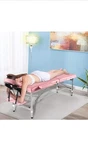 Saloniture SAL-TABLE-125-PNK Folding Massage Pink. Fixed Price $62.00.