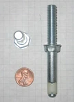 Shepherd Caster Threaded Stem Fastener #05-PLANET, 3/8"-16 Thread, 1-1/2" L.. Fixed Price $9.95.