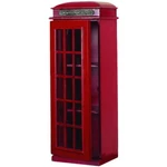 Red London Uk Telephone Booth 3 Tier Media Storage Cabinet Cd Dvd Entertainment. Fixed Price $139.90.