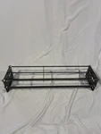 Authentic Boltz Usa Cd Music Rack Wall Free Standing Holder Media Storage Steel. Fixed Price $80.00.