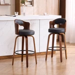 Swivel Chairs Counter Height Bar Stools Set Of 2, Faux Leather Upholstered. Fixed Price $183.99.
