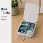Ikea Trixig 175-PIECE Screw Plug Set Brand New. Fixed Price $24.47.