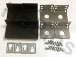 Ikea Kallax Mounting Kit (black) - 118225 (115753 X4, 103693 100372 X8). Fixed Price $14.99.