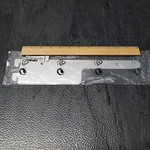 Ikea 900.527.49 Pair Of 12" Usable Length Aluminum Brackets 18859 - Nos. Fixed Price $24.95.
