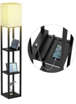 Pazzo Floor With Shelves, Shelf Lamps By Real Solid Wood 2. Fixed Price $85.00.