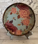 Tracey Porter Belle Collection Hand Painted Salad Appetizer Plates (set Of Two). Fixed Price $28.00.