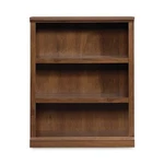 Sauder 410372 Bookcase Oiled Brown 3-SHELF 35.27W X 13.3D 43.78H. Fixed Price $147.22.