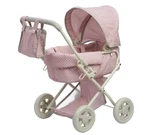 Olivias Little World Polka Dots Deluxe Princess Baby Doll Stroller Pink Grey Nib. Fixed Price $79.95.