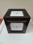 Bombay Company Wooden Photo Storage Box Display Frames Organizer 1996. Fixed Price $29.99.