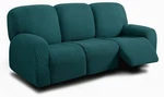 Ulticor 8-PIECES Recliner Sofa Covers, Jacquared Stretch Couch For 3 C.... Fixed Price $69.02.