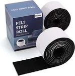 2 Pack Felt Tapes With Adhesive Backing, Heavy-duty Self Strips Ro. Fixed Price $15.99.