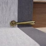 Stair Carpet Runner Holder Clips Floral Design Solid Cast Brass Pvd Finish 5". Fixed Price $22.99.