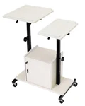 Oklahoma Sound PRC100 Steel Premium Presentation Cart 18" Width X 40-1/2". Fixed Price $224.62.