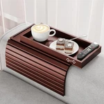 Bestjing Bamboo Sofa Armrest Tray Table For Couch 2-IN-1 Foldable. Fixed Price $260.78.