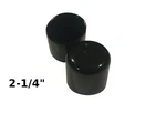 1/4" 2.25 Inch Round Black Vinyl Plastic Tube Tip End Cap (2,4,10,20). Fixed Price $66.70.