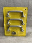 Pottery Barn Classic Pull Cabinet Hardware 4" Chrome 3 Pack. Fixed Price $18.99.