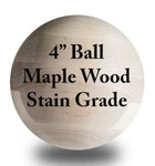 4"OR 5" Maple Grade Large Wooden Game Craft Solar System Art. Fixed Price $41.99.