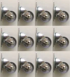 Richelieu #F25049 3" Inch Iron Wheel Swivel Plate Casters - 12 Pack. Fixed Price $206.97.
