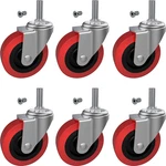 6 Pack Creeper Wheels 2.5 Inch Heavy Duty Swivel Caster Cart. Fixed Price $21.99.