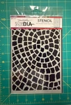Ranger Dina Wakley Mosaic Circle Stencil MDS77695. Fixed Price $6.00.